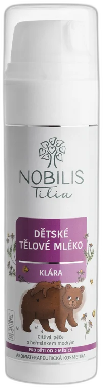 Detské telové mlieko Klára 200 ml Nobilis Tilia