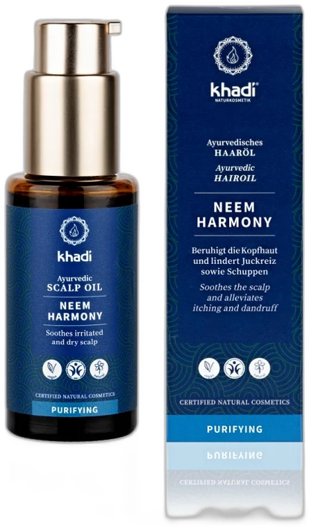 Khadi Olej na pokožku hlavy Neem Harmony 50ml