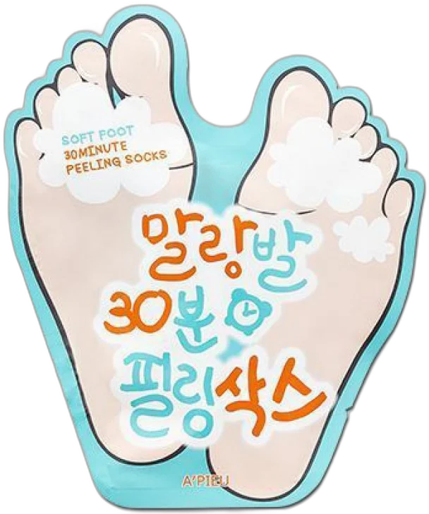 A’PIEU – Soft Foot 30 Minute Peeling Socks 1pair