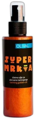 SUPER MRKVA OLEJ NA OPAĽOVANIE SO ZLATÝMI TRBLIETKAMI Olival