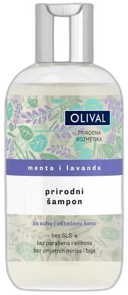PRÍRODNÝ ŠAMPÓN S MÄTOU A LEVANDUĽOU Olival