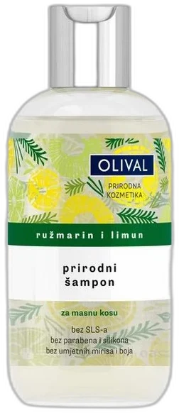 PRÍRODNÝ ŠAMPÓN S ROZMARÍNOM A CITRÓNOM Olival