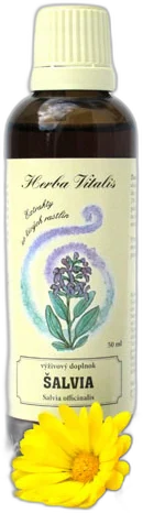 Tinktúra Šalvia lekárska Herba Vitalis