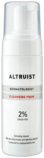 ALTRUIST CLEANSING FOAM 2% SALICYCLIC ACID 150ML – Čistiaca pena s Kyselinou Salicylovou