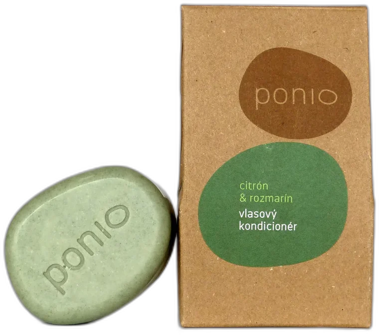 Citrón & rozmarín – tuhý kondicionér Ponio