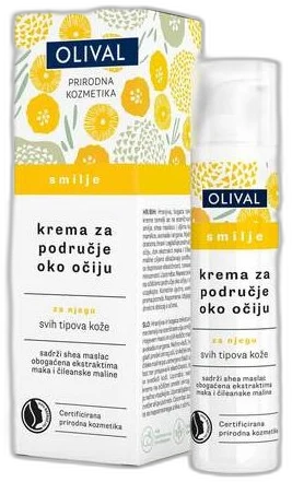 OLIVAL Slamienkový očný krém