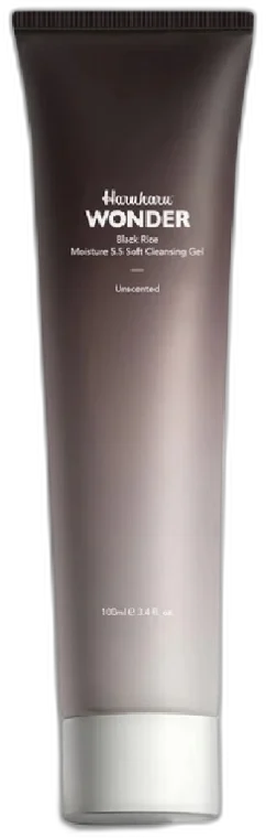 HARUHARU WONDER Jemný čistiaci gél na tvár s výťažkom z čiernej ryže Black Rice Moisture 5.5 Soft Cleansing Gel (100 ml)