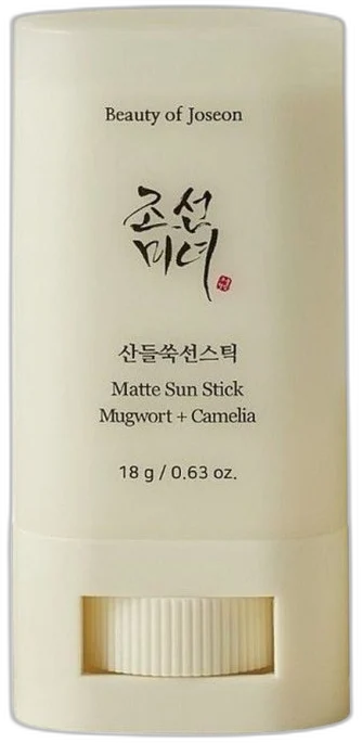 BEAUTY OF JOSEON – Matte Sun Stick : Mugwort+Camelia (18 g)