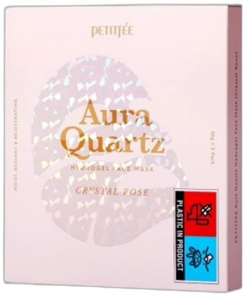 PETITFEE & KOELF Hydrogelová očná maska Aura Quartz Hydrogel Eye Zone Mask Iridescent Lavender (9 g)