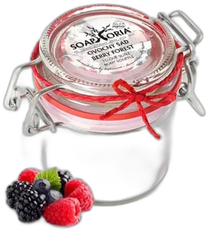 Ovocný sad – XXL organické telové suflé  255 ml Soaphoria