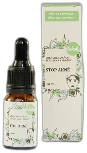 SOS Lokálne Sérum na Vyrážky/Herpesy – STOP AKNÉ 10 ml Kvitok