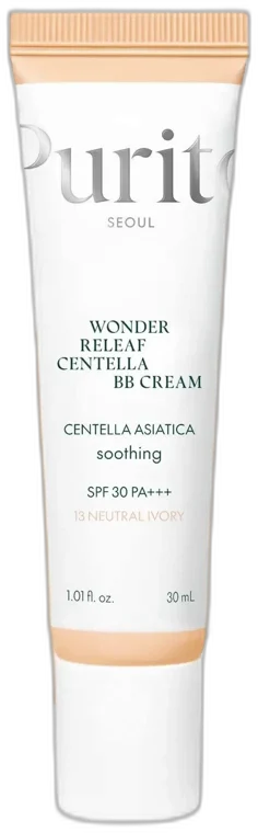 Purito SEOUL – Wonder Releaf Centella BB Cream SPF 30 PA++++ – 30ml Rose Ivory No.15