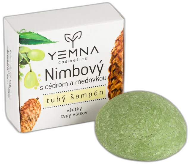 Nimbový tuhý šampón s medovkou a cédrom Yemna