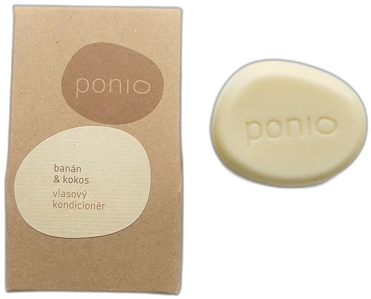 Banán & kokos – tuhý kondicionér Ponio