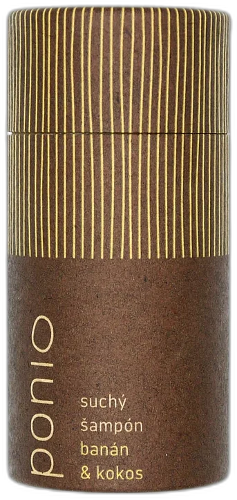 Suchý šampón – banán & kokos PONIO