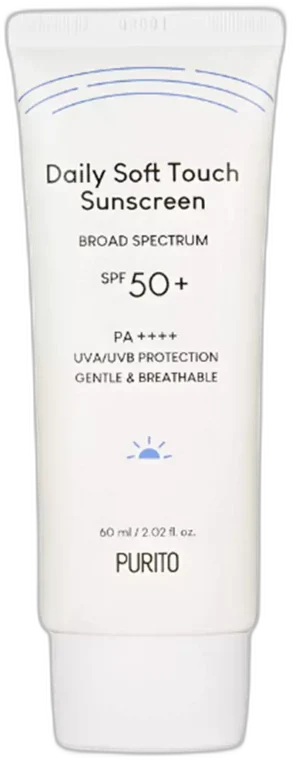 PURITO Opaľovací krém na tvár Daily Soft Touch Sunscreen