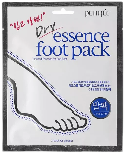 PETITFEE & KOELF Maska na nohy Dry Essence Foot pack