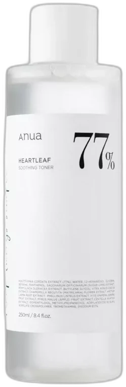 ANUA – Heartleaf 77% Soothing Toner  250 ml