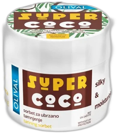 OLIVAL SUPER COCO sorbet na urýchlenie opálenia