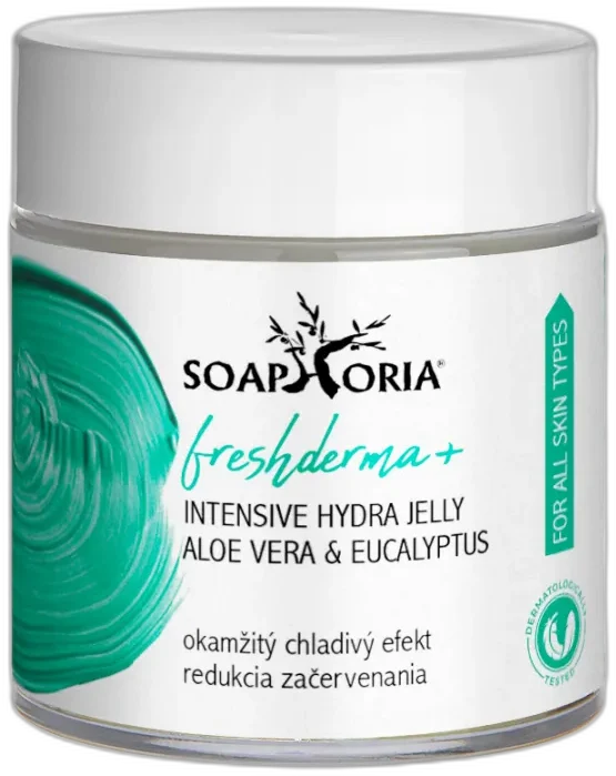 SOAPHORIA – FRESHDERMA+ INTENZÍVNE HYDRATAČNÉ CHLADIVÉ ŽELÉ ALOE & EUCALYPTUS (120ml)