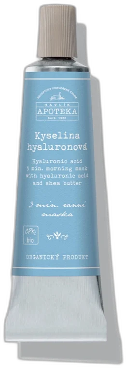 Pleťová maska Kyselina hyaluronová 30 ml Havlíkova Apotéka