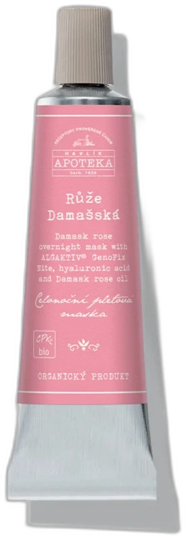 Pleťová maska Růže damašská 30 ml Havlíkova Apotéka