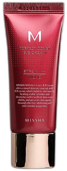 Missha – M Perfect Cover BB Cream SPF 42 – 50 ml, Bright Beige No.13