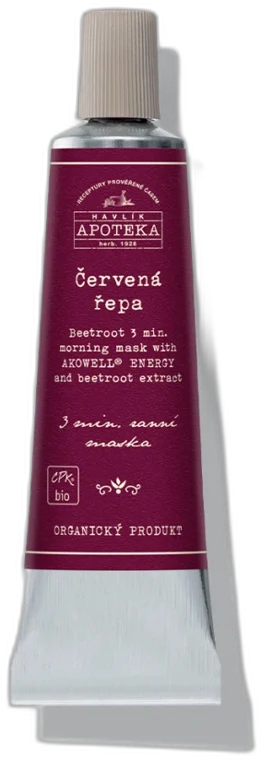 Pleťová maska Červená řepa 30 ml Havlíkova Apotéka