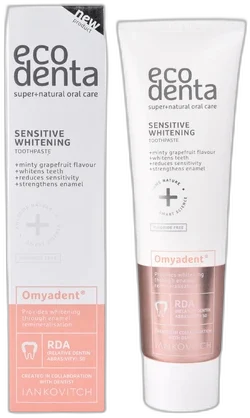 Ecodenta Sensitive Whitening zubná pasta 100 ml