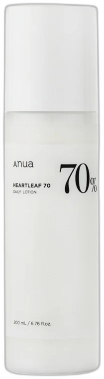 ANUA – Heartleaf 70% Daily Lotion 200ml – Upokojujúca a hydratačná pleťová emulzia