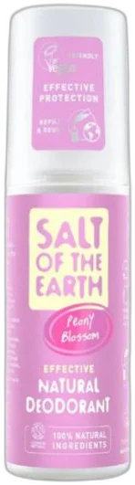 Prírodný kryštálový deodorant Kvet Pivónie, sprej 100ml Salt of the earth