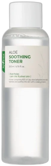 Isntree Aloe Soothing Toner – Upokojujúce Aloe Tonikum 200 ml