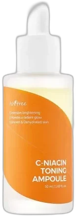 Isntree C-Niacin Toning Ampoule – Tonizačná Ampulka s Vitamínom C a Niacínamidom 50ml