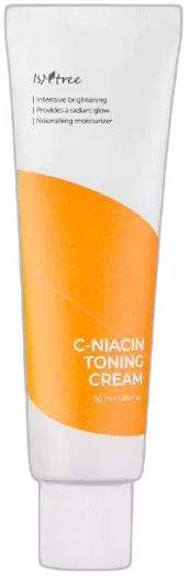 Isntree C-Niacin Toning Cream – Rozjasňujúci Krém na Tvár 50 ml