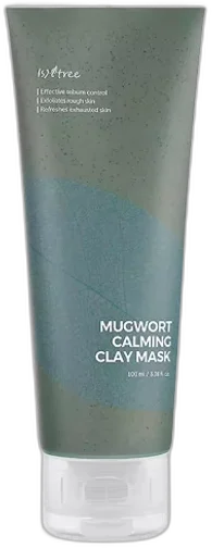 Isntree Real Mugwort Clay Mask – Hlinená Maska ​​s Palinou 100 ml