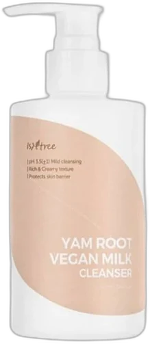 Isntree Yam Root Vegan Milk Cleanser – Čistiace Mlieko na Tvár s Extraktom z Koreňa Yam 220 ml