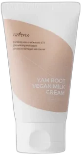 ISNTREE Yam Root Vegan Milk Cream – Hĺbkovo hydratačný krém na tvár