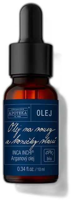 Olej na fúzy a končeky vlasov 10 ml Havlíkova Apotéka
