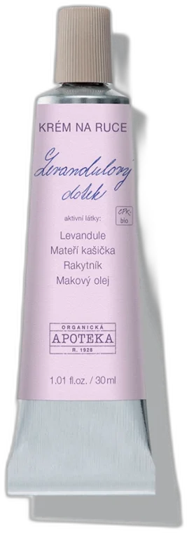 Krém na ruky Levanduľový dotyk 30 ml Havlíkova Apotéka