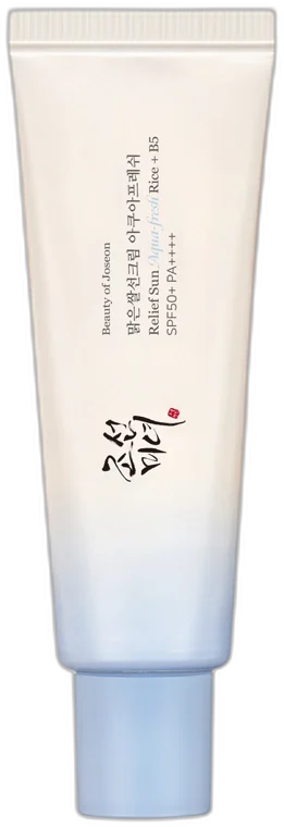 Beauty of Joseon – Relief Sun Aqua – Fresh: Rice + B5 SPF50+ PA++++ – Opaľovací pleťový krém – 50 ml Beauty of Joseon