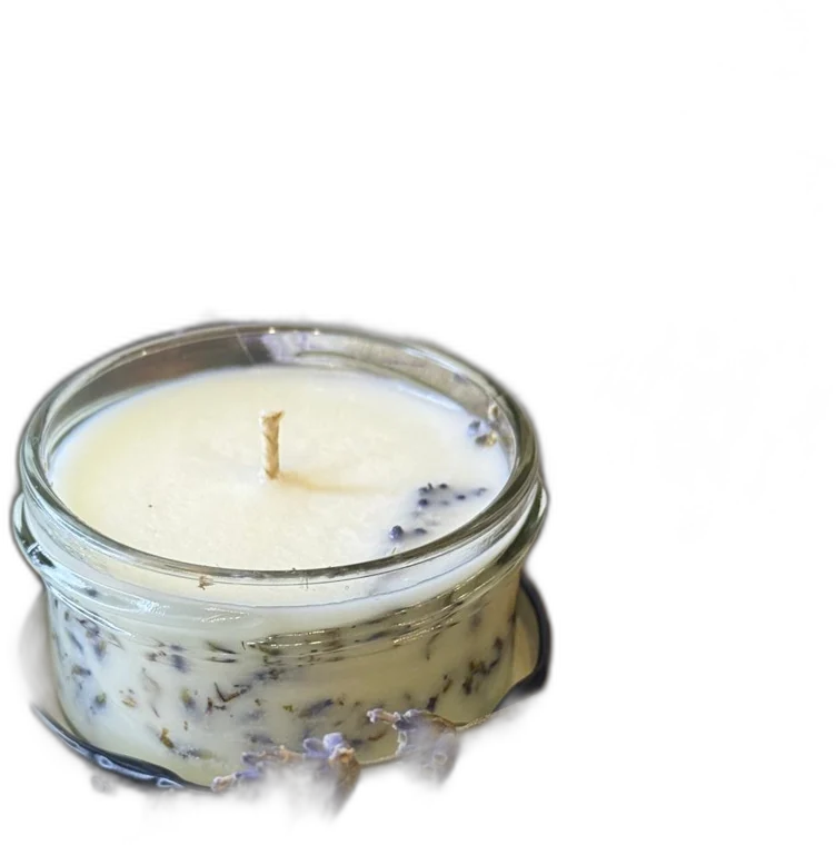 Sójová sviečka levanduľová 70ML – Rae