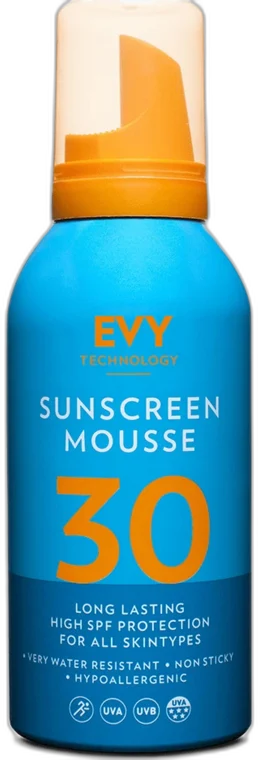 EVY Technology – Sunscreen Mousse SPF 30 (150ml)