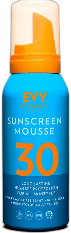 EVY Technology – EVY Sunscreen Mousse SPF 30 (100ml)