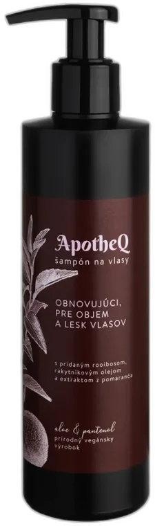 APOTHEQ – Šampón na vlasy – obnovujúci, pre objem a lesk vlasov Soaphoria 250ml