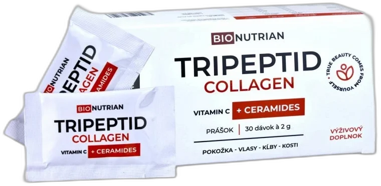 TRIPEPTID + CERAMIDES (30 dávok) BIONUTRIAN