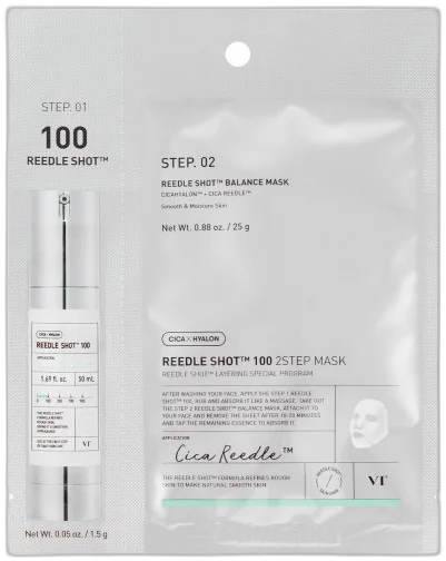 VT Cosmetics Vt Reedle Shot 100 2-step Mask