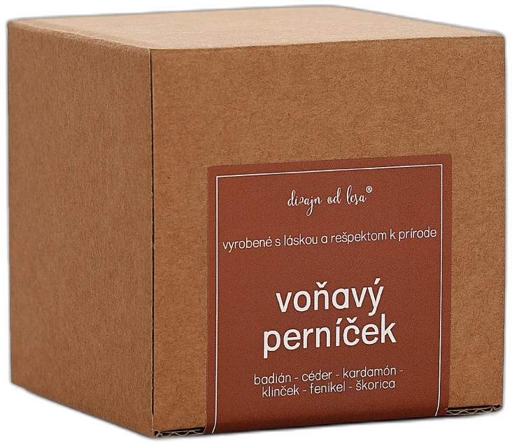 Sviečka Voňavý perníček 100 g Dizajn od lesa