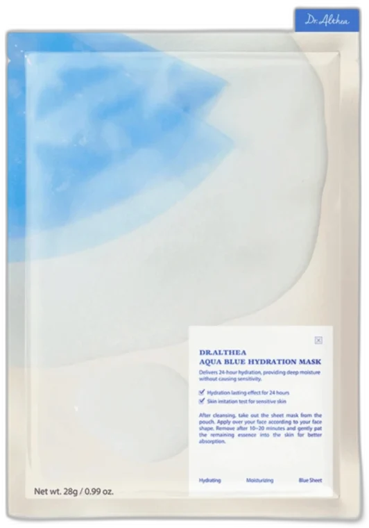 DR. ALTHEA – Aqua Blue Hydration Mask – Hydratačná maska s azulénom a agávou 28g