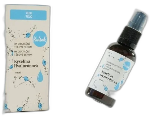 Hydratačné Telové Sérum – Kyselina Hyalurónová 50ml Kvitok