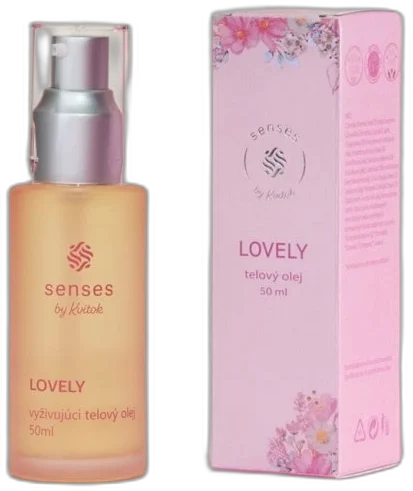 Vyživujúci telový olej SENSES – Lovely 50 ml  Kvitok